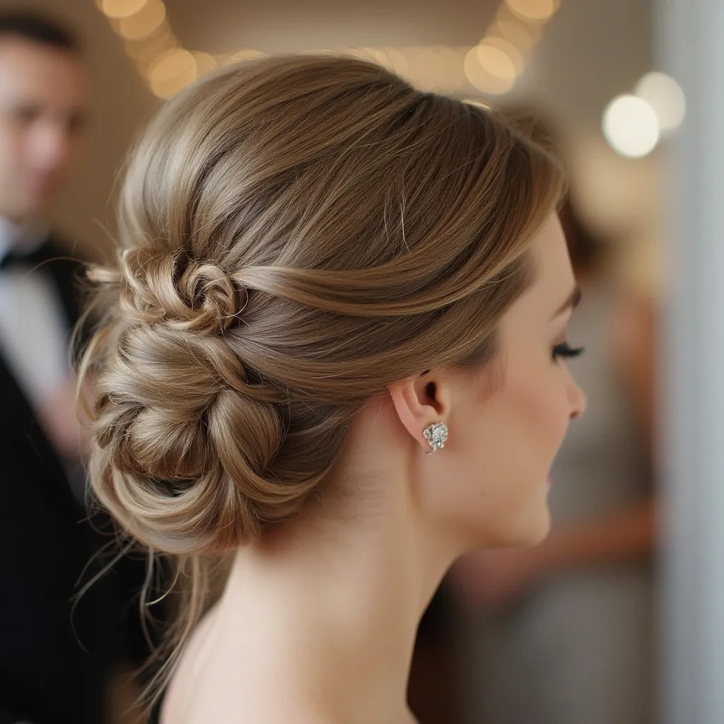 Peinado para evento