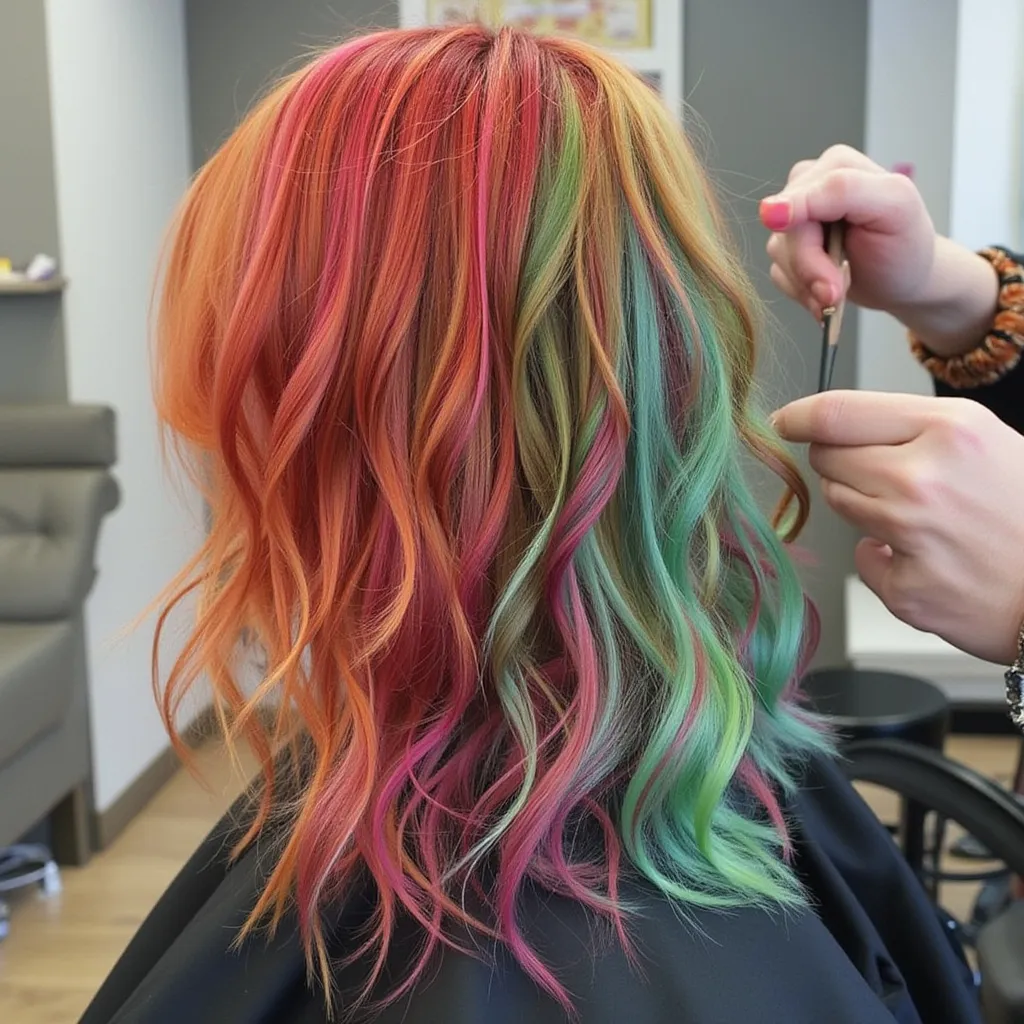 Coloración de cabello